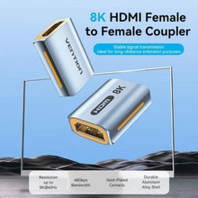 -1-Adaptador HDMI 8K Vention AIUH0/ HDMI Hembra - HDMI Hembra-1