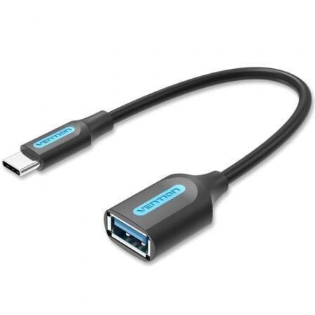 --Adaptador USB 3.1 Tipo-C Vention CCVBB/ USB Tipo-C Macho - USB Hembra-