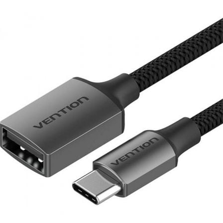 --Cable USB 2.0 Vention CCWHB/ USB Tipo-C Macho - USB Hembra/ 15cm-