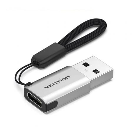 --Adaptador USB 3.0 Vention CDPH0/ USB Macho - USB Tipo-C Hembra-