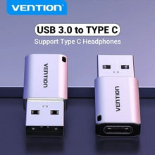 -1-Adaptador USB 3.0 Vention CDPH0/ USB Macho - USB Tipo-C Hembra-1