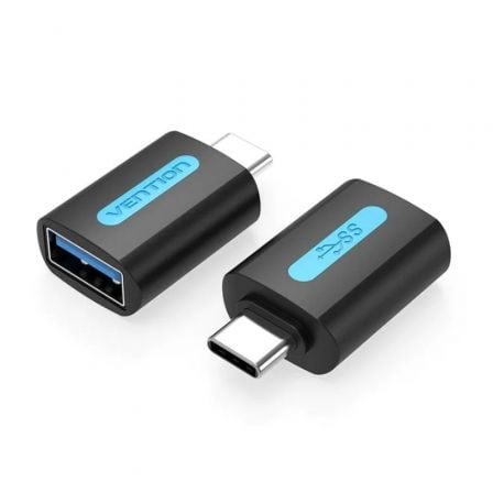 --Adaptador USB 3.0 Vention CDUB0/ USB Tipo-C Macho - USB Hembra-
