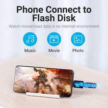 -1-Adaptador USB 3.0 Vention CDUB0/ USB Tipo-C Macho - USB Hembra-1