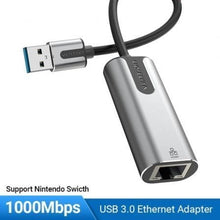 -1-Adaptador USB 3.0 - RJ45 Vention CEWHB/ 1000Mbps-1