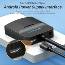 -1-Conversor Vention 42161 HDMI Macho - VGA Hembra - Jack 3.5 Hembra/ 15cm/ Negro-1