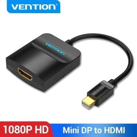 --Conversor Vention HBCBB/ Mini DisplayPort Macho - HDMI Hembra-