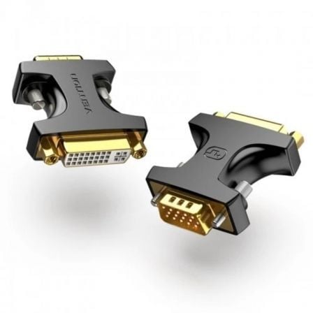 --Adaptador Vention DDDB0/ VGA Macho - DVI Hembra-