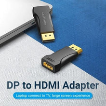 -1-Adaptador Vention HBOB0/ DisplayPort Macho - HDMI Hembra-1