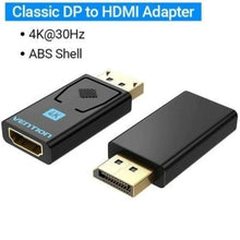 -3-Adaptador HDMI 4K Vention HBPB0/ DisplayPort Macho - HDMI Hembra-3