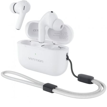 --Auriculares Bluetooth Vention Echo Lite E11 Pro con estuche de carga/ Blancos-