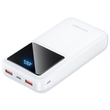 --Powerbank 20000mAh Vention FHLW0/ 22.5W/ Blanca-