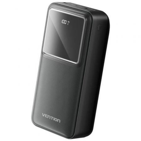 --Powerbank 30000mAh Vention FHMB0/ 22.5W/ Negra-