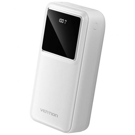 --Powerbank 30000mAh Vention FHMW0/ 22.5W/ Blanca-