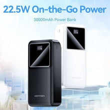 -1-Powerbank 30000mAh Vention FHMW0/ 22.5W/ Blanca-1