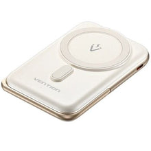 --Powerbank 10000mAh Vention FHNW0/ 20W/ Wireless/ Blanca-