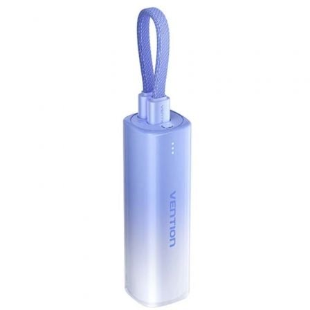 --Powerbank 5000mAh Vention FHWL0/ 20W/ Azul-