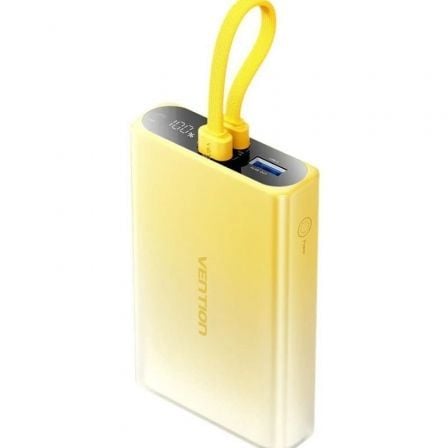 --Powerbank 10000mAh Vention FHZY0/ 22.5W/ Amarillo-