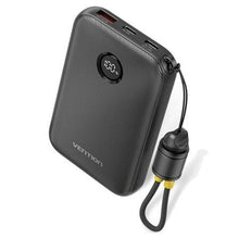 --Powerbank 10000mAh Vention FKAB0-C/ 22.5W/ Negro-