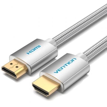 --Cable HDMI 2.0 4K Vention AABIH/ HDMI Macho - HDMI Macho/ 2m/ Plata-