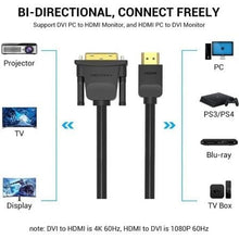 -2-Cable Conversor Vention ABFBH/ DVI Macho - HDMI Macho/ 2m/ Negro-2