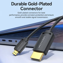 -3-Cable HDMI 4K Vention AGHBF/ HDMI Macho - Mini HDMI Macho/ 1m/ Negro-3