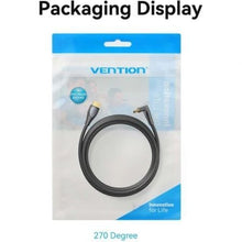 -1-Cable HDMI 2.0 4K Acodado Vention ALQBG/ HDMI Macho - HDMI Macho/ 1.5m/ Negro-1