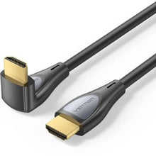 --Cable HDMI 2.0 4K Acodado Vention ALRBF/ HDMI Macho - HDMI Macho/ 1m/ Negro-