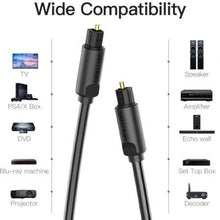 -3-Cable de Audio de Fibra óptica Vention BAEBH/ 2m/ Negro-3