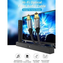 -2-Cable de Audio de Fibra óptica Vention BAVHI/ 3m/ Gris-2