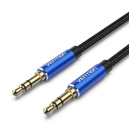 --Cable Estéreo Vention BAWLJ/ Jack 3.5 Macho - Jack 3.5 Macho/ 5m/ Azul-