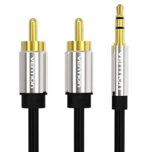 -1-Cable Estéreo Vention BCFBG/ Jack 3.5 Macho - 2x RCA Macho/ 1.5m/ Negro-1