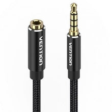 -1-Cable Estéreo Vention BHCBH/ Jack 3.5 Macho - Jack 3.5 Hembra/ 2m/ Negro-1