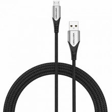 -1-Cable USB 2.0 Vention COAHH/ microUSB Macho - USB Macho/ Hasta 60W/ 480Mbps/ 2m/ Gris-1