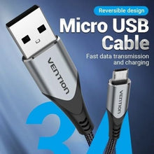 -1-Cable USB 2.0 Vention COCHD/ USB Macho - MicroUSB Macho/ 480Mbps/ 50cm/ Negro-1