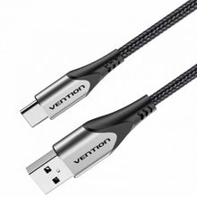 --Cable USB 2.0 Tipo-C Vention CODHH/ USB Macho - USB Tipo-C Macho/ Hasta 60W/ 480Mbps/ 2m/ Gris-
