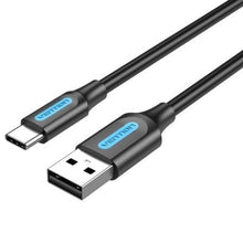 --Cable USB 2.0 Tipo-C Vention COKBD/ USB Macho - USB Tipo-C Macho/ Hasta 60W/ 480Mbps/ 50cm/ Gris-
