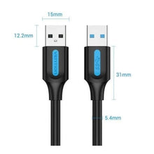 -1-Cable USB 3.0 Vention CONBD/ USB Macho - USB Macho/ 5Gbps/ 50cm/ Negro-1