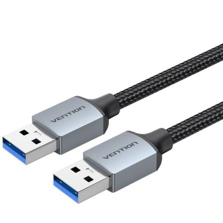 --Cable USB 3.0 Vention CTSHH/ USB Macho - USB Macho/ 5Gbps/ 2m/ Negro-