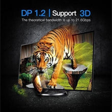 -2-Cable Conversor Vention HAABH/ Mini DisplayPort Macho - DisplayPort Macho/ 2m/ Negro-2