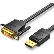--Cable Conversor Vention HAFBH/ DisplayPort Macho - DVI Macho/ 2m/ Negro-