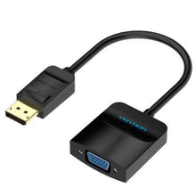 --Conversor Vention HBFBB/ DisplayPort Macho - VGA Hembra/ 15cm/ Negro-