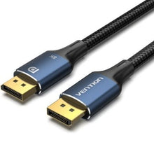 --Cable Vention HCELF/ DisplayPort Macho - DisplayPort 8K Macho/ 3m/ Azul-