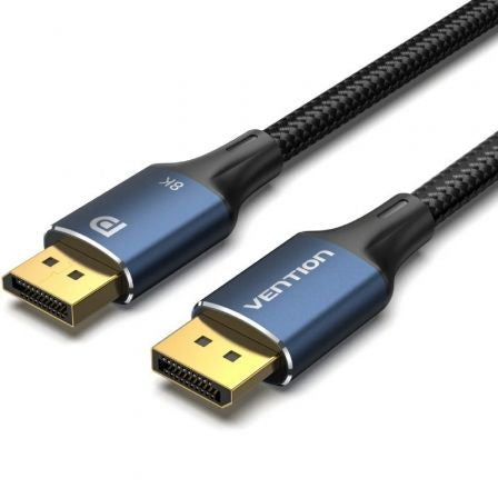 --Cable Vention HCELJ/ DisplayPort Macho - DisplayPort 8K Macho/ 5m/ Azul-