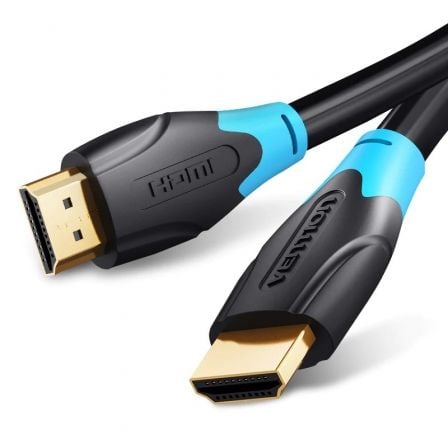 --Cable HDMI 2.0 4K Vention AACBG/ HDMI Macho - HDMI Macho/ 1.5m/ Negro-