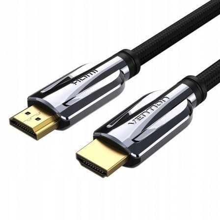 --Cable HDMI 2.1 8K Vention AALBG/ HDMI Macho - HDMI Macho/ 1.5m/ Gris y Negro-