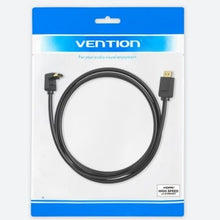 -4-Cable HDMI 2.0 4K Acodado Vention AAQBH/ HDMI Macho - HDMI Macho/ 2m/ Negro-4