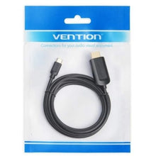 -4-Cable Conversor HDMI 1.4 4K Vention CGUBG/ USB Tipo-C Macho - HDMI Macho/ 1.5m/ Negro-4