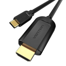 -1-Cable Conversor HDMI 1.4 4K Vention CGUBH/ USB Tipo-C Macho - HDMI Macho/ 2m/ Negro-1