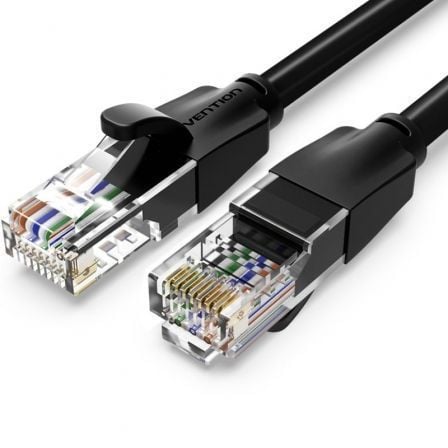 --Cable de Red RJ45 UTP Vention IBEBS Cat.6/ 25m/ Negro-