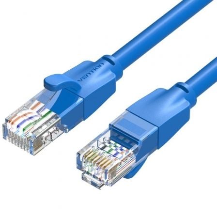 --Cable de Red RJ45 UTP Vention IBELG Cat.6/ 1.5m/ Azul-